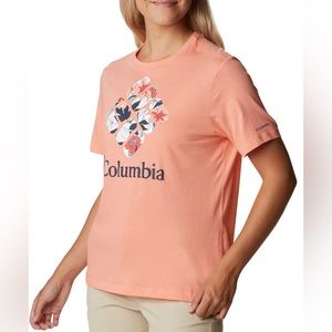 COLUMBIA Women’s Bluebird Day Relaxed Crew Neck T-Shirt‎ Size Medium